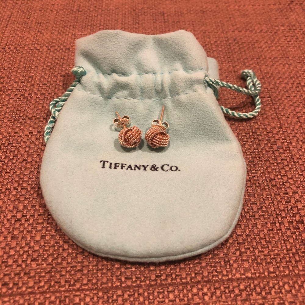 Tiffany & Co twist knot earrings